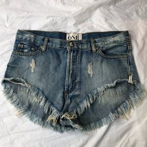 COPY - One teaspoon denim shorts